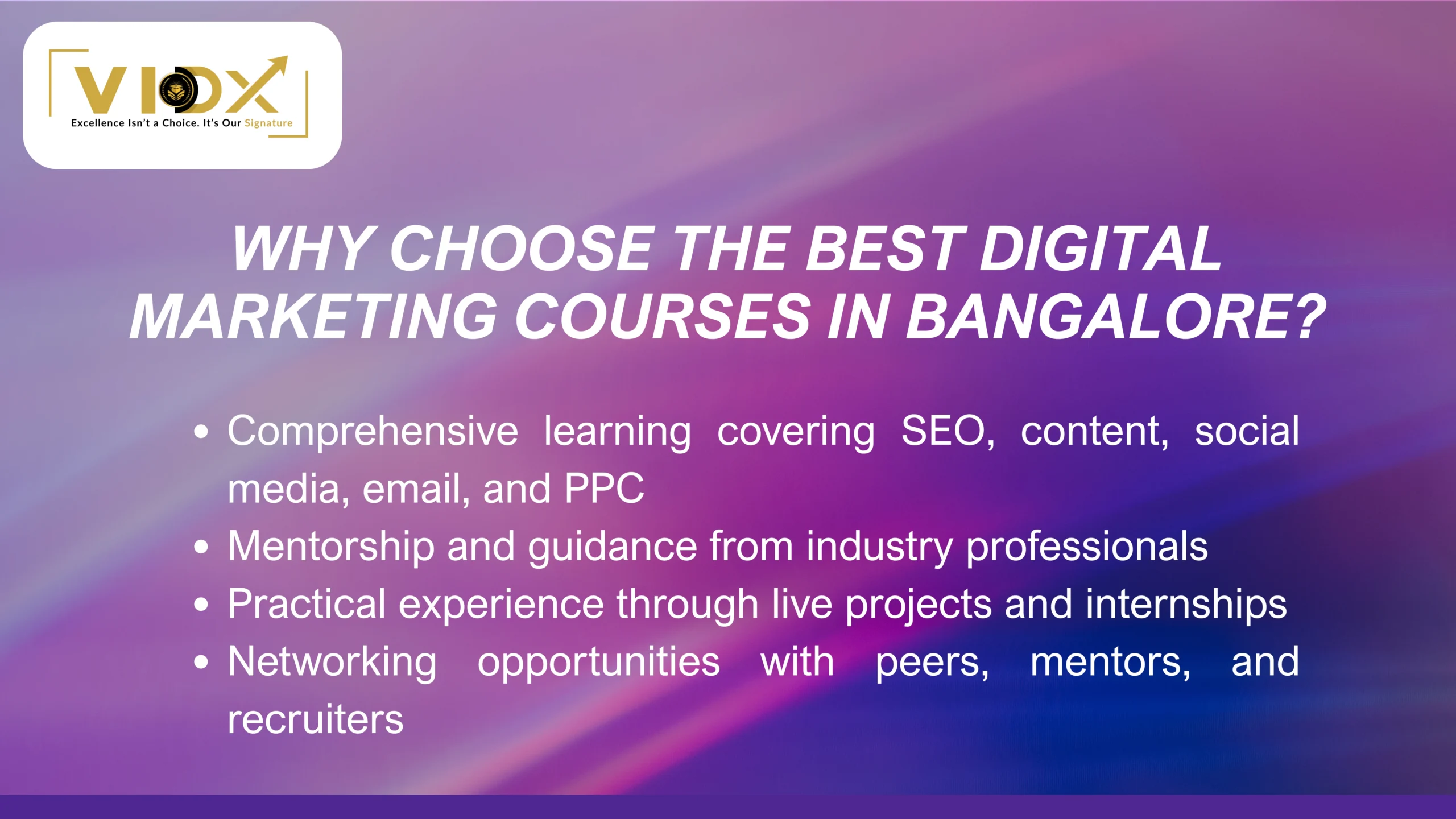 Best Digital Marketing Courses in Bangalore